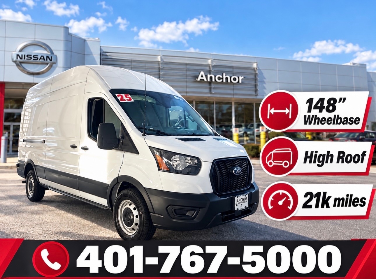 2025 Ford Transit Van Base