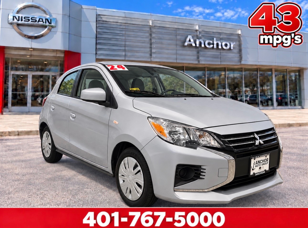 Used 2024 Mitsubishi Mirage ES HATCHBACK