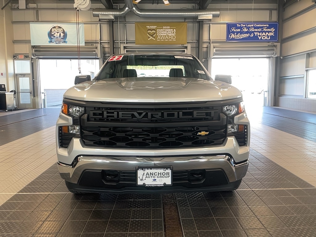Used 2022 Chevrolet Silverado 1500 WT 4X4 Truck Regular Cab
