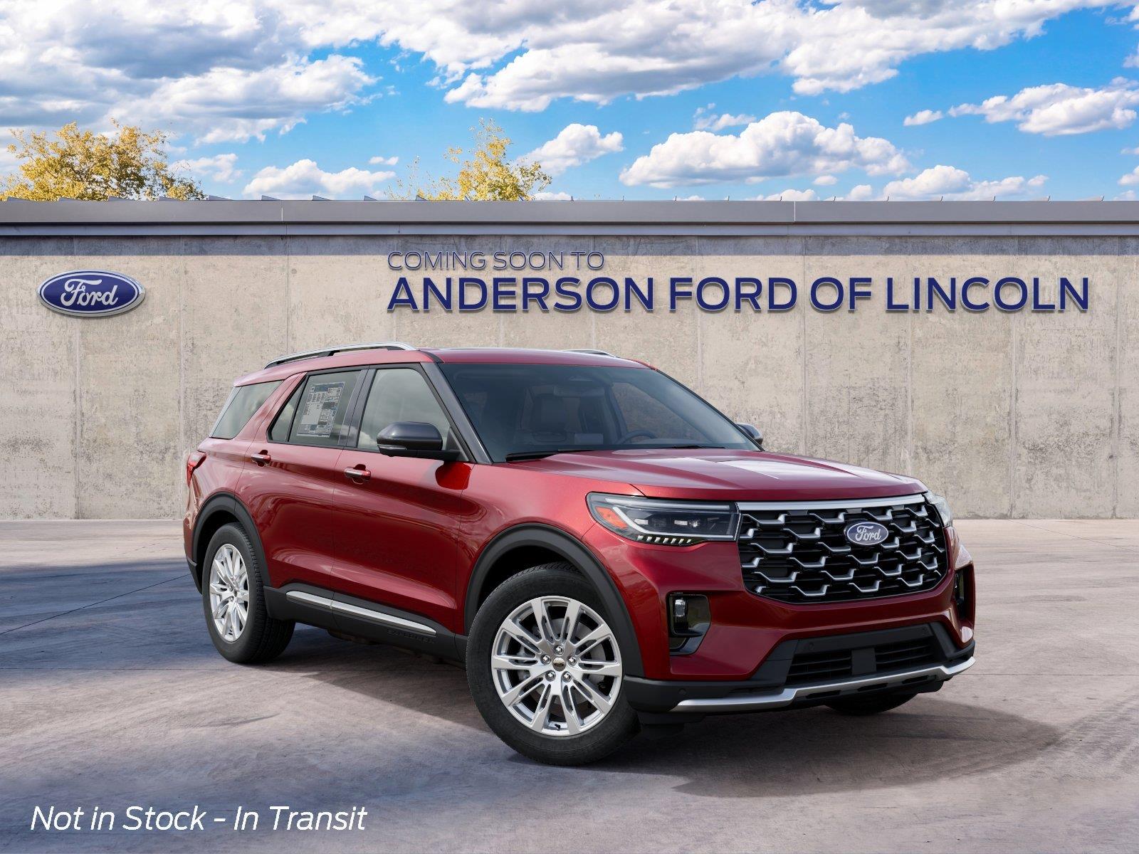 New 2027 Ford Explorer Platinum SUV