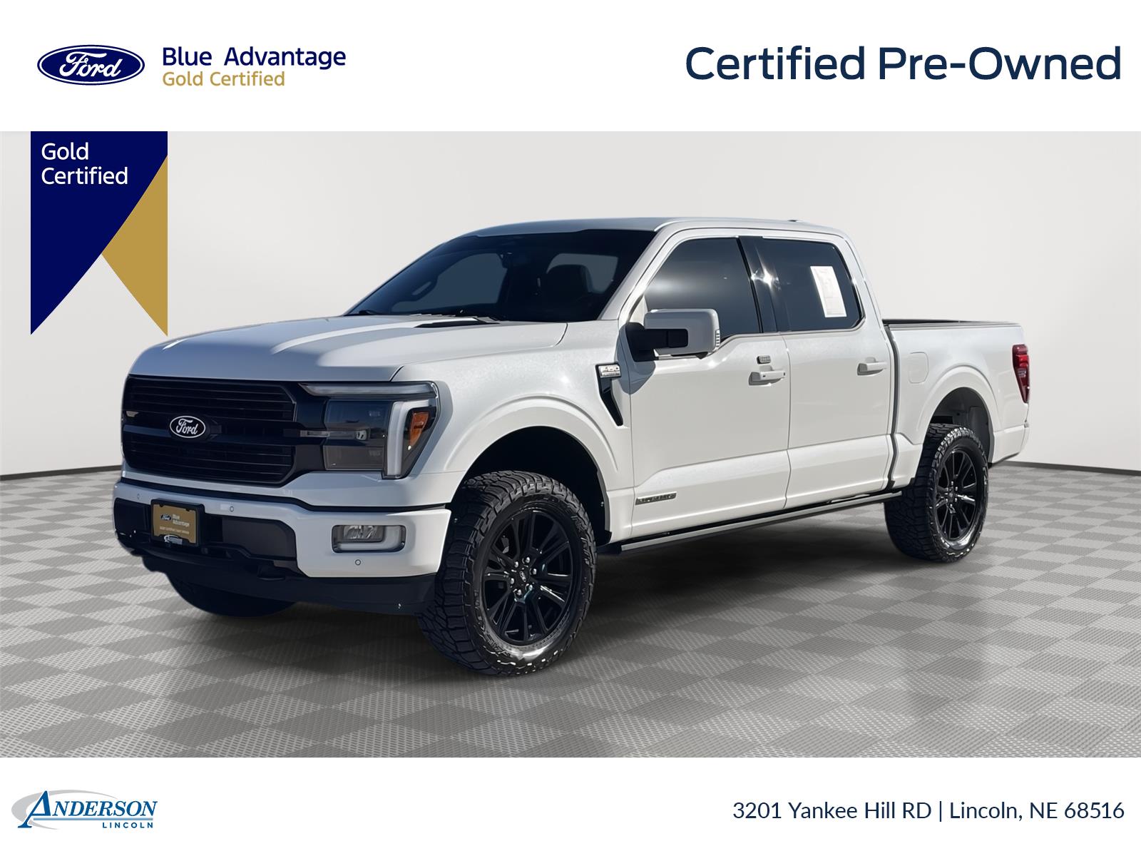 Certified 2025 Ford F-150 Platinum Crew Cab Truck