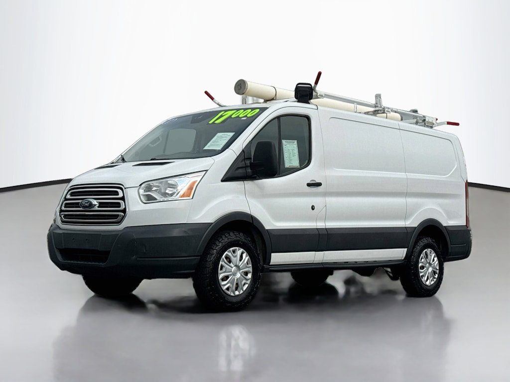 Used 2017 Ford Transit-250 w/60/40 Pass-Side Cargo-Doors Van Low Roof Cargo