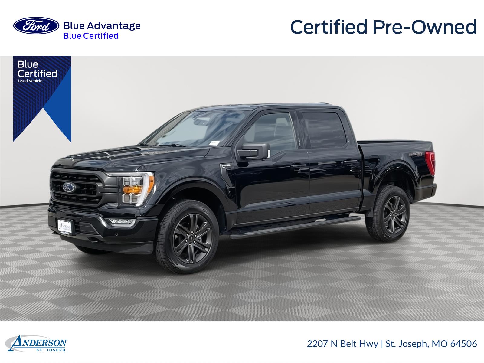 Certified 2022 Ford F-150 XLT Truck SuperCrew Cab