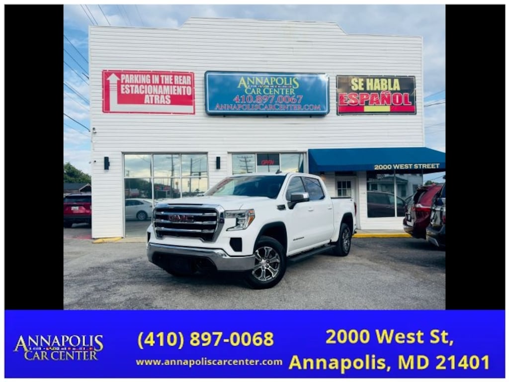 Used 2020 GMC Sierra 1500 Crew Cab SLE Pickup 4D 5 3/4 ft Pickup