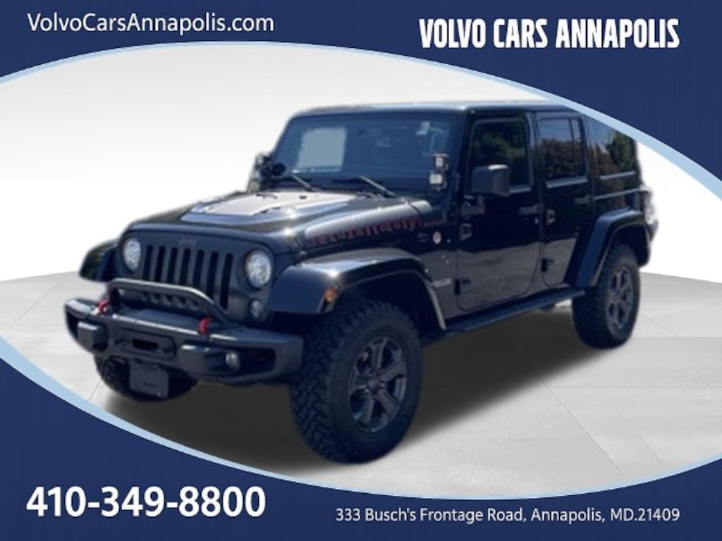 Used 2017 Jeep Wrangler Unlimited Rubicon Recon SUV