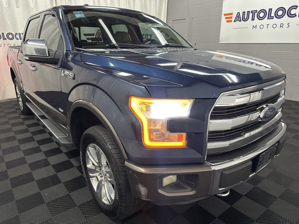 Used 2015 Ford F-150 Lariat Truck SuperCrew Cab