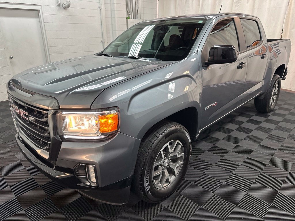 Used 2022 GMC Canyon 4WD AT4 w/Leather Truck Crew Cab