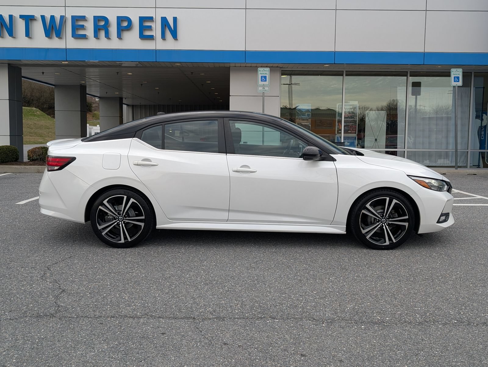 Used 2023 Nissan Sentra SR with VIN 3N1AB8DV6PY243317 for sale in Sykesville, MD