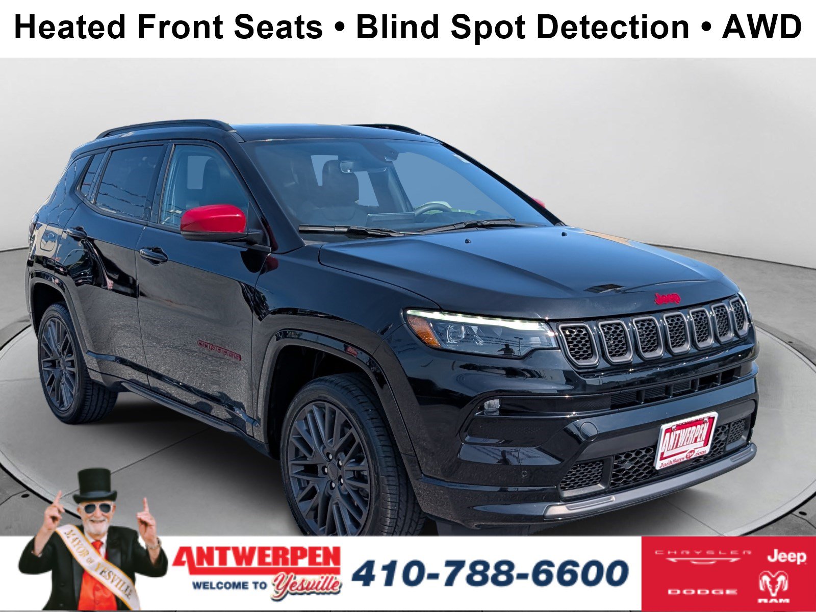 Used 2023 Jeep Compass (RED) Edition (RED) Edition 4x4