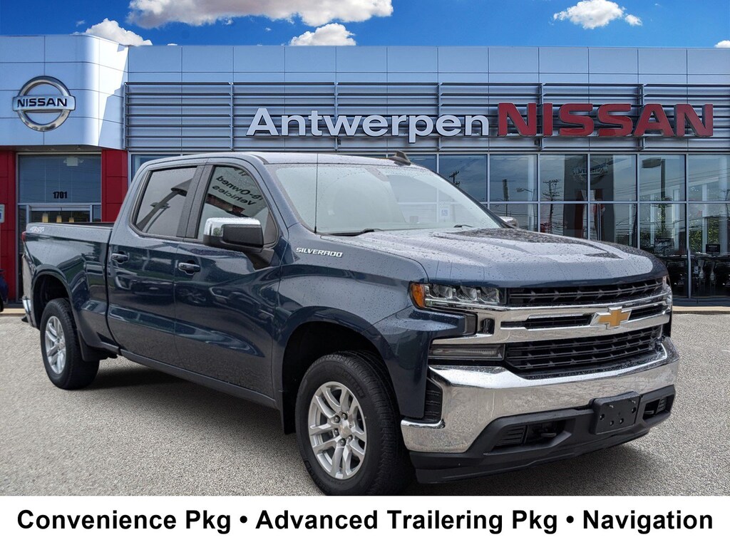 Used 2019 Chevrolet Silverado 1500 LT 4WD Crew Cab 157 LT