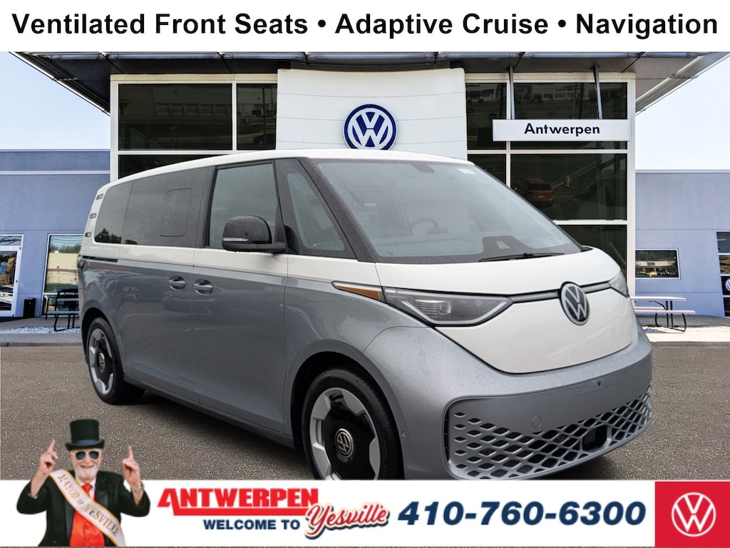 Used 2025 Volkswagen ID. Buzz Pro S Plus Pro S Plus RWD w/Two-Tone