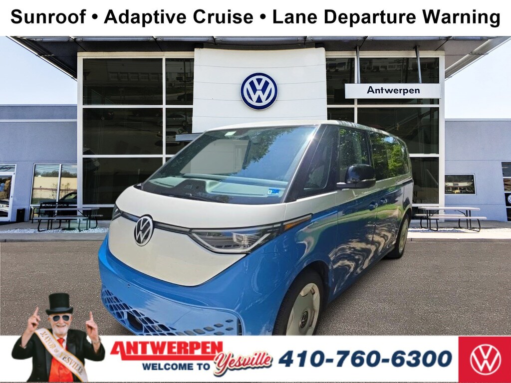 Certified 2025 Volkswagen ID. Buzz 1st Edition 1st Edition 4MOTION w/Two-Tone