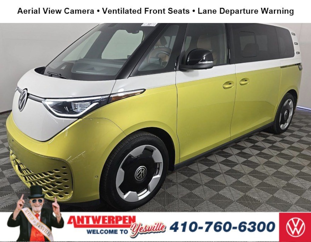 Used 2025 Volkswagen ID. Buzz Pro S Plus Pro S Plus RWD w/Two-Tone