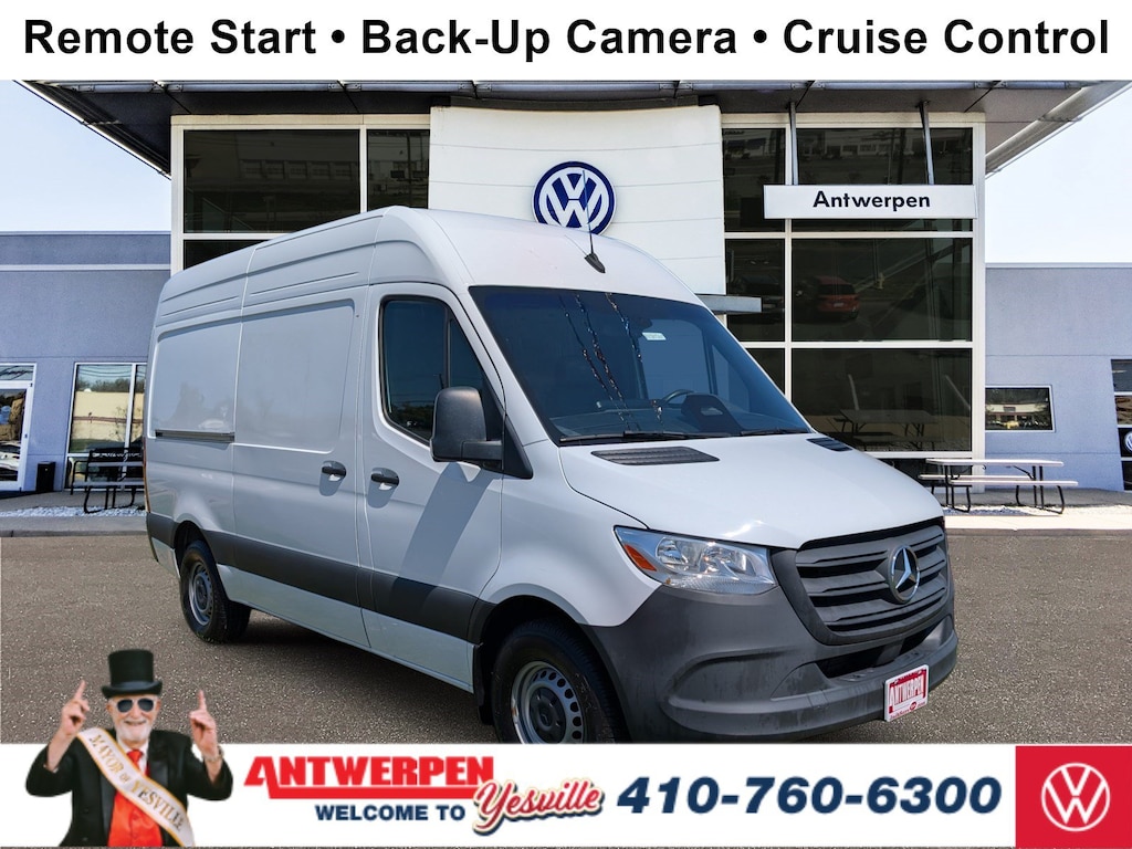 Used 2025 Mercedes-Benz Sprinter Cargo Van Cargo 144 WB 2500 Standard Roof I4 Diesel 144 RWD