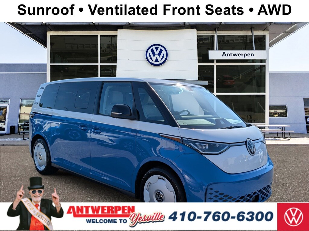 Used 2025 Volkswagen ID. Buzz 1st Edition 1st Edition 4MOTION w/Two-Tone