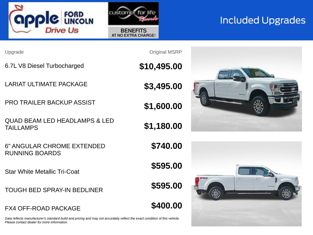 Certified 2020 Ford F-350SD Lariat Truck