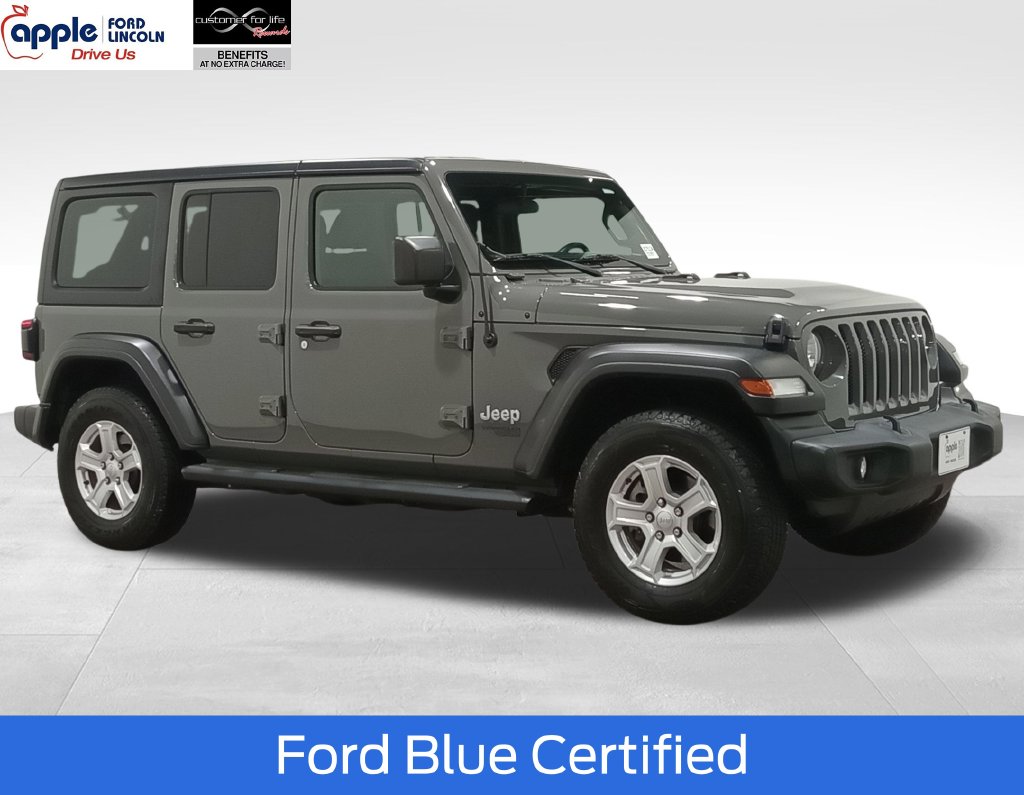 Certified 2019 Jeep Wrangler Unlimited Sport S SUV