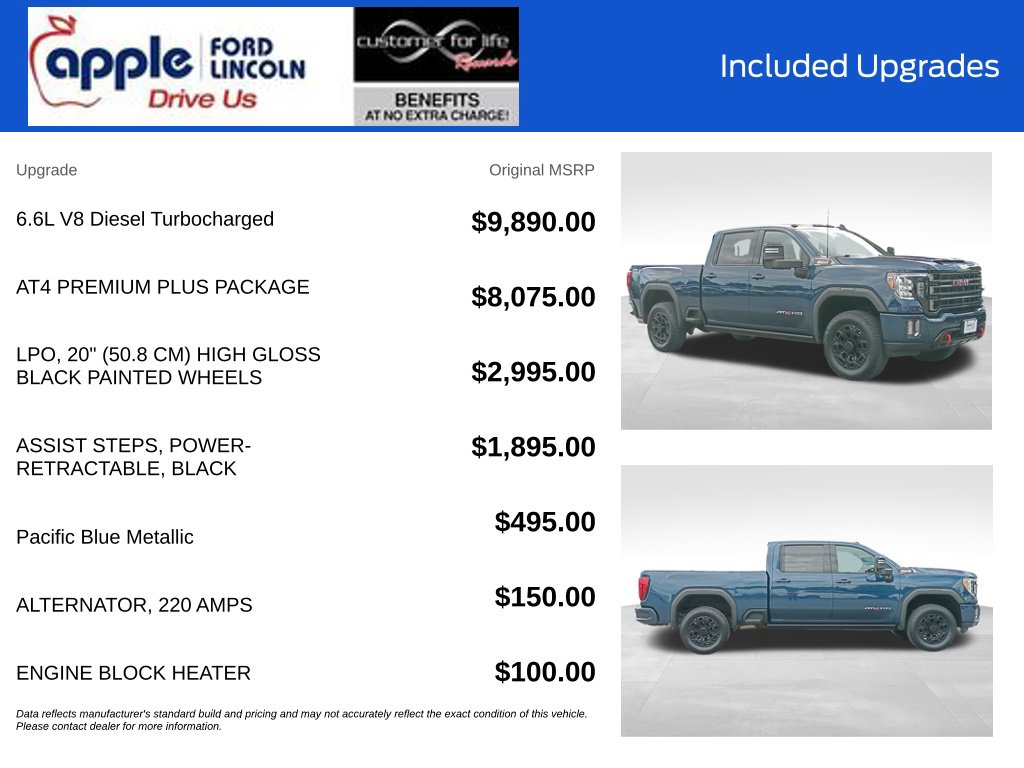 Certified 2023 GMC Sierra 2500HD AT4 Truck