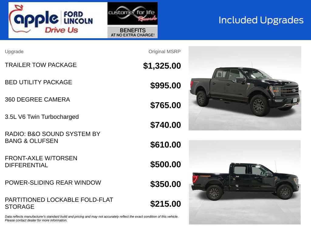 Certified 2023 Ford F-150 Tremor Truck