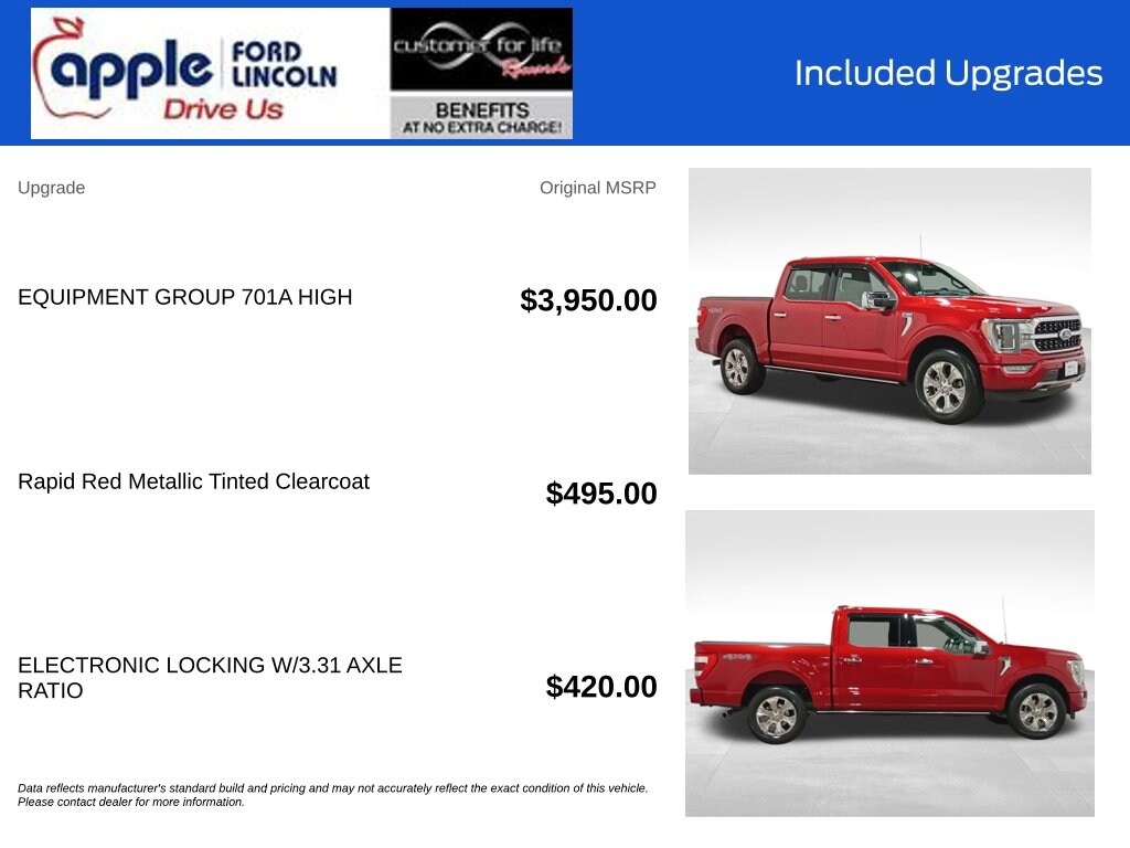 Certified 2023 Ford F-150 Platinum Truck