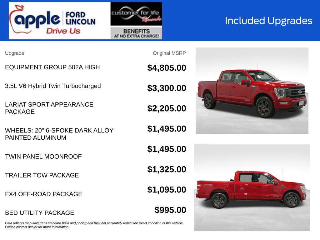Certified 2023 Ford F-150 Lariat Truck