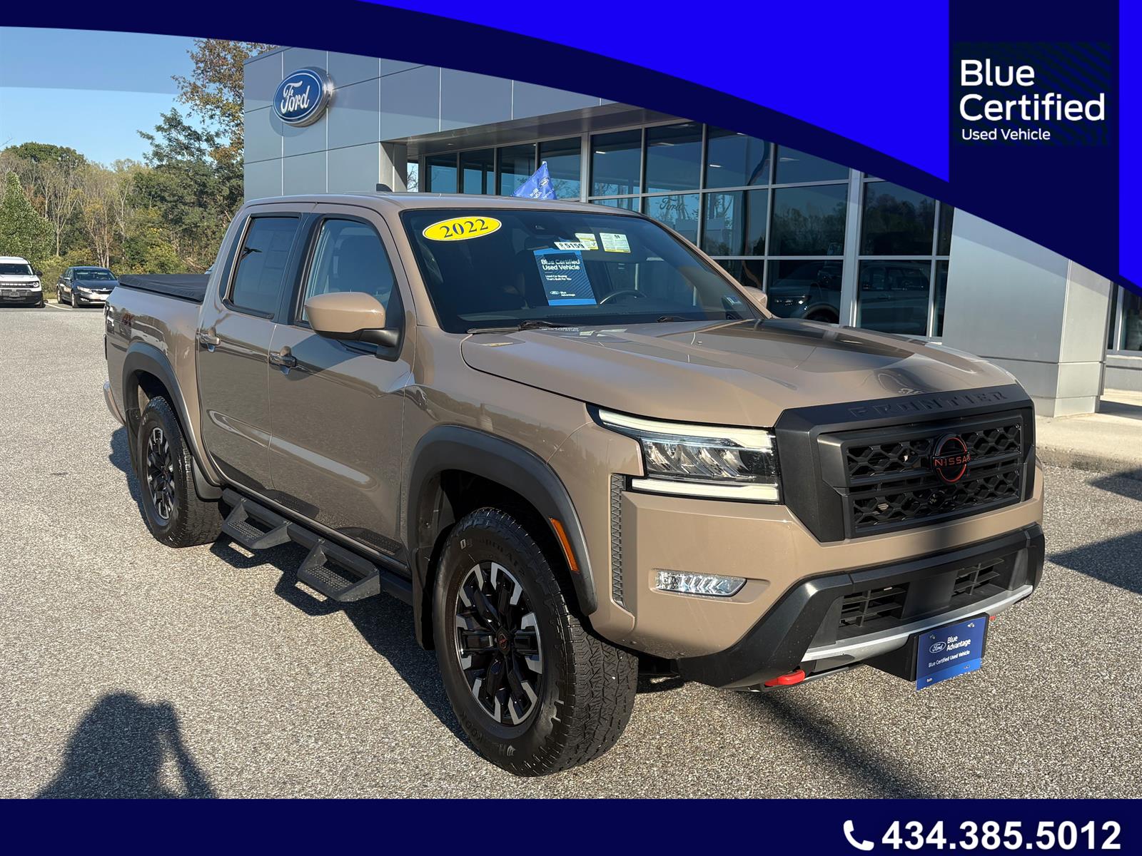 Certified 2022 Nissan Frontier PRO-4X Truck