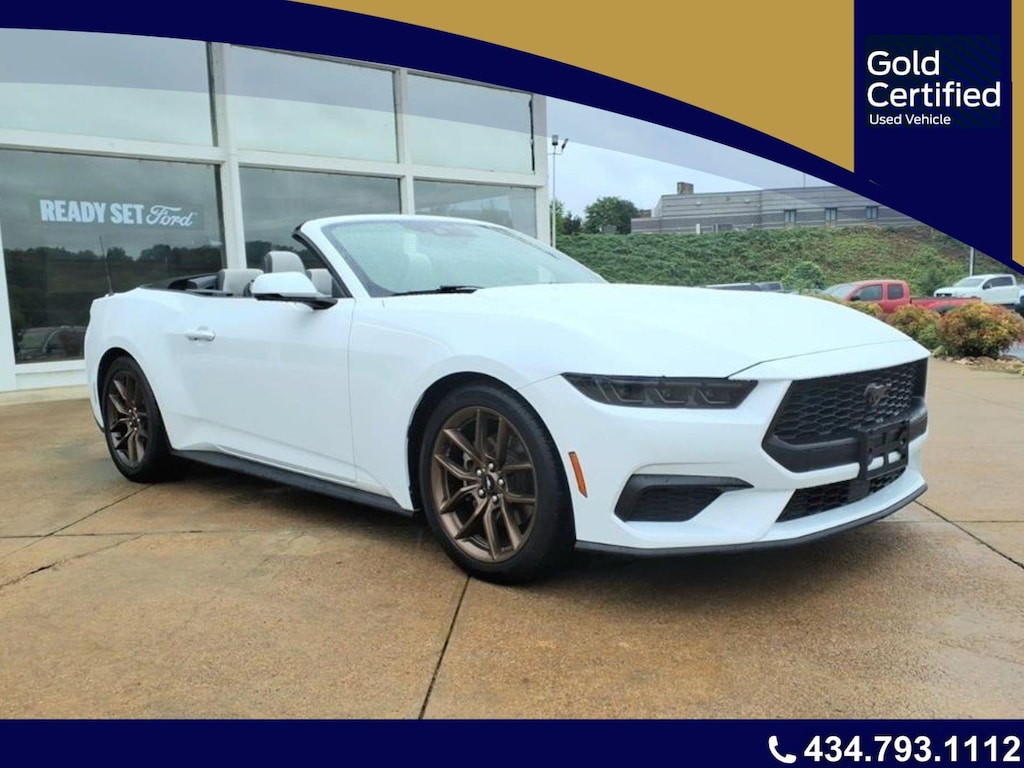 Certified 2025 Ford Mustang Ecoboost Premium Converti EcoBoost Premium Convertible