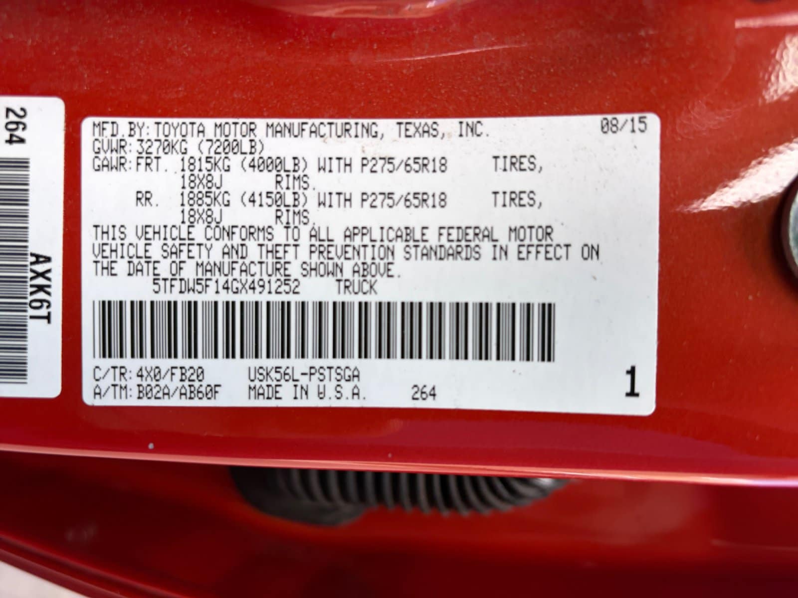2016 Toyota Tundra SR5 - Photo 34