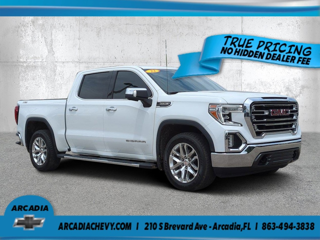 Used 2022 GMC Sierra 1500 Limited SLT 4WD Crew Cab 147 SLT