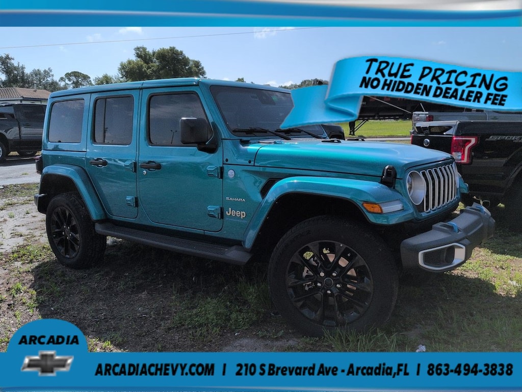 Used 2024 Jeep Wrangler 4xe Sahara Sahara 4x4