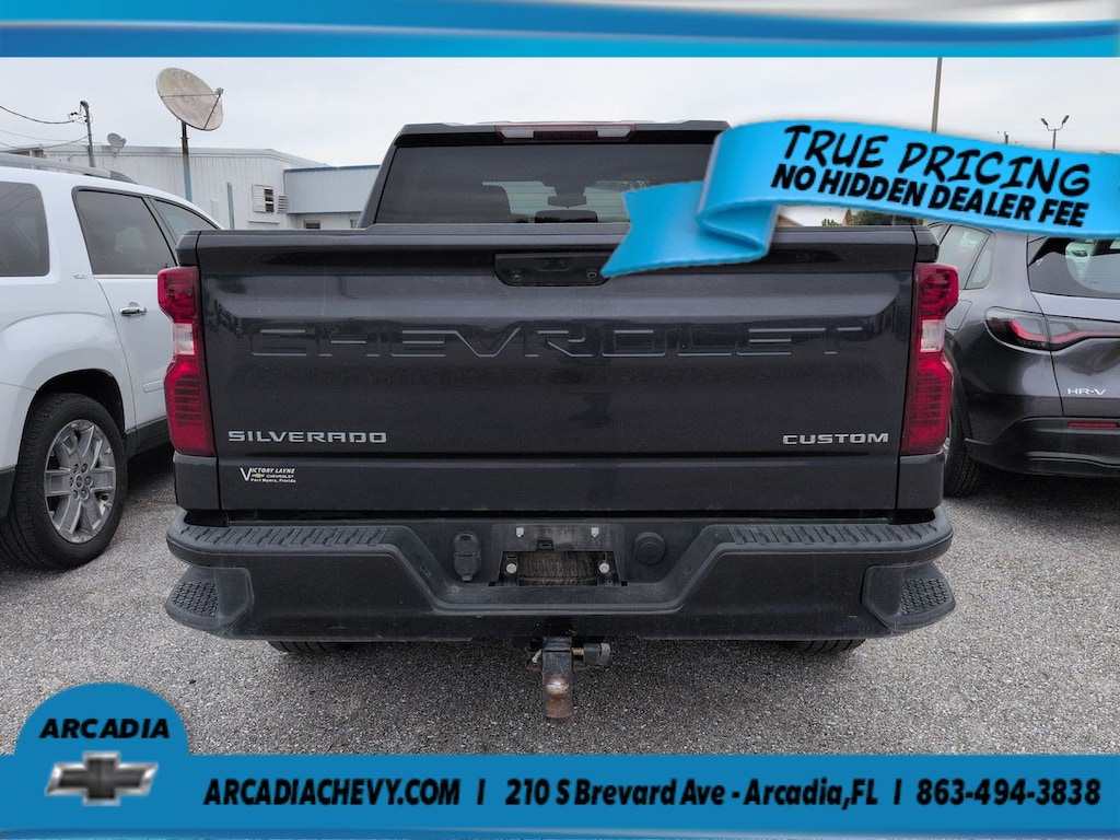 Used 2022 Chevrolet Silverado 1500 Custom 4WD Crew Cab 147 Custom