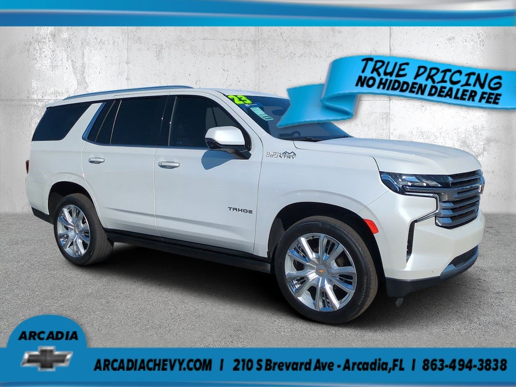 Used 2023 Chevrolet Tahoe High Country 4WD High Country