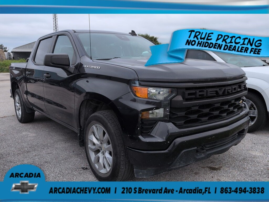 Used 2022 Chevrolet Silverado 1500 Custom 4WD Crew Cab 147 Custom