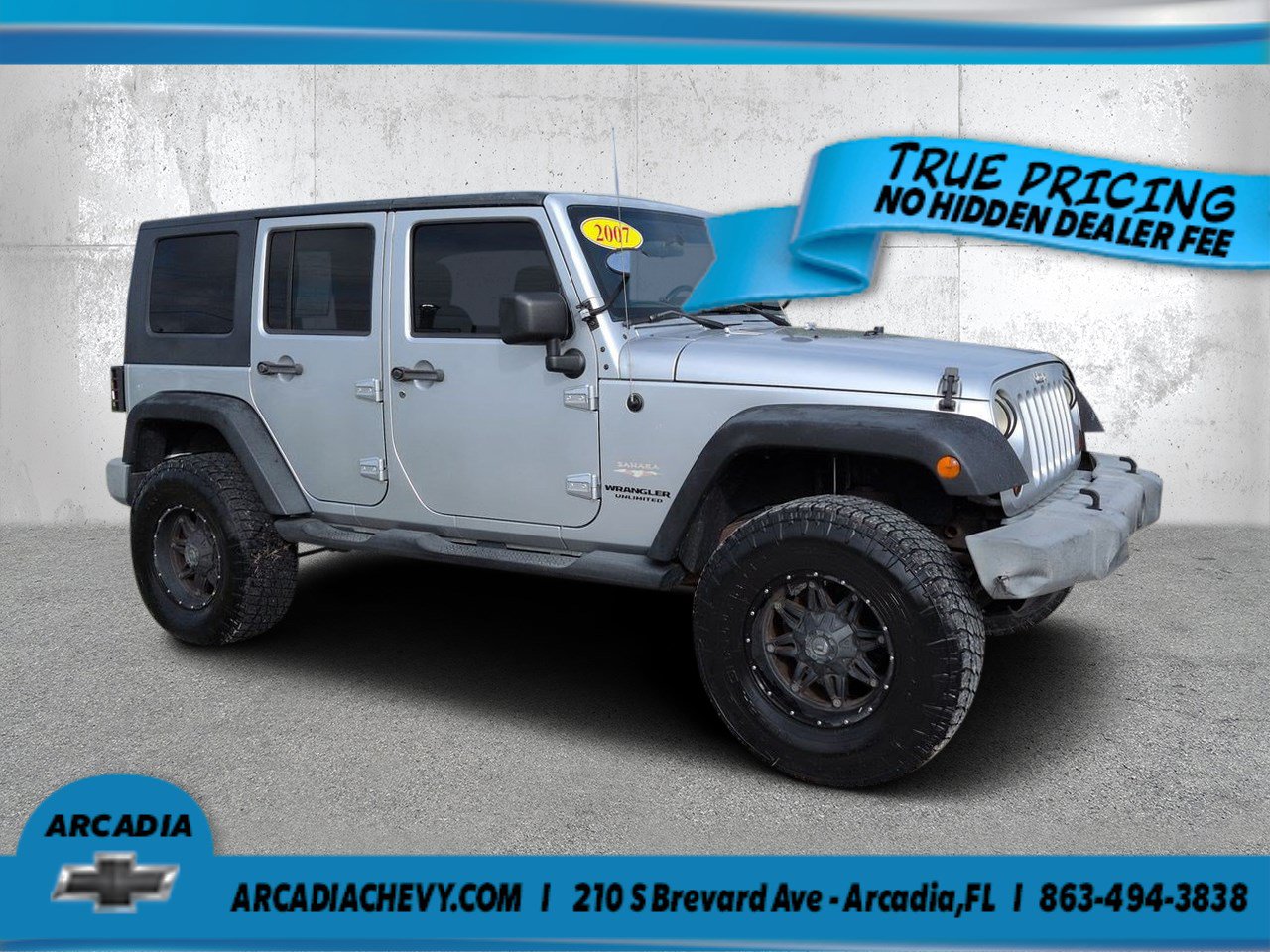 Used 2007 Jeep Wrangler Unlimited Sahara 2WD Unlimited Sahara