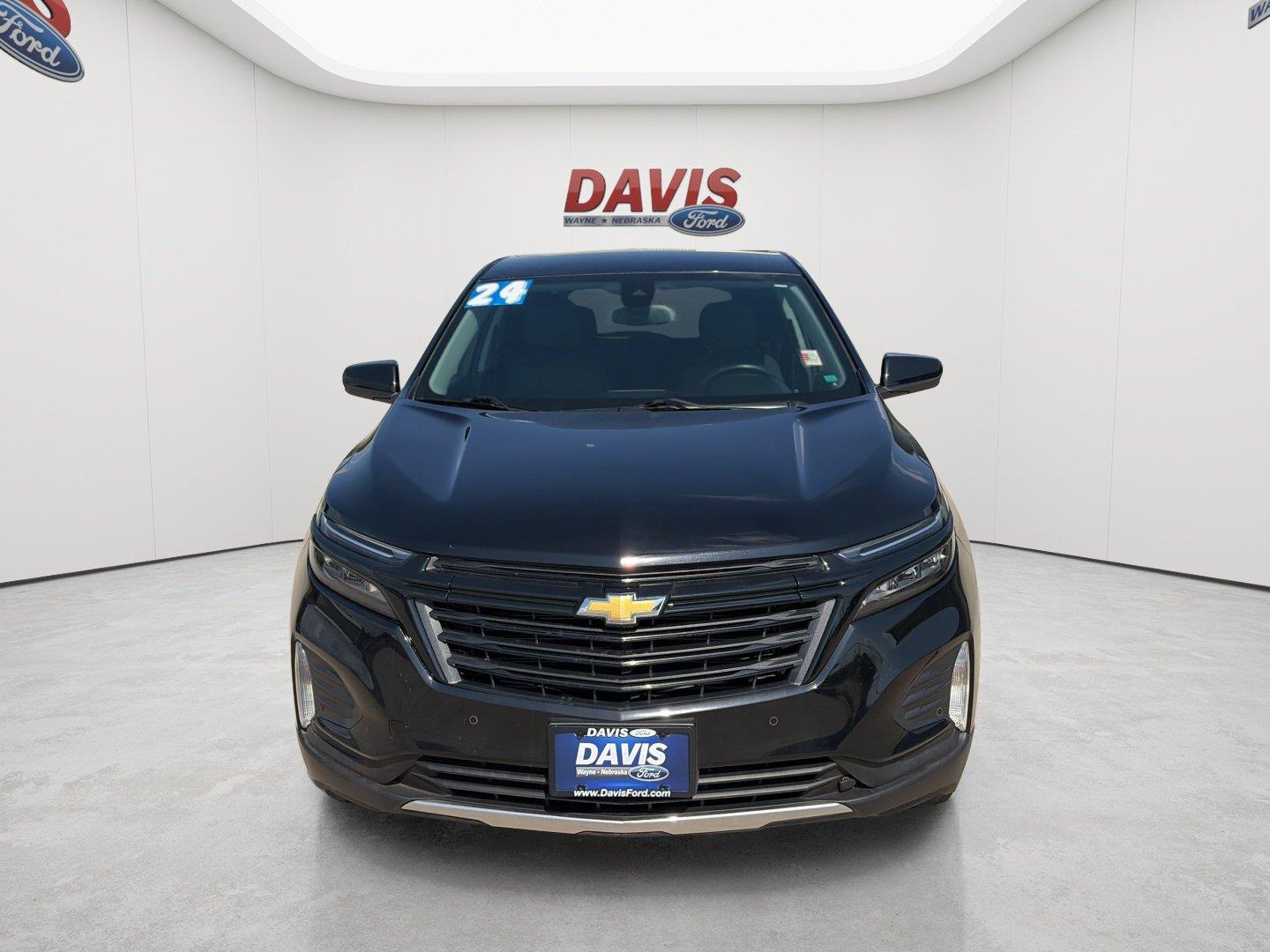 Used 2024 Chevrolet Equinox LT with VIN 3GNAXUEG6RL264621 for sale in Wayne, NE