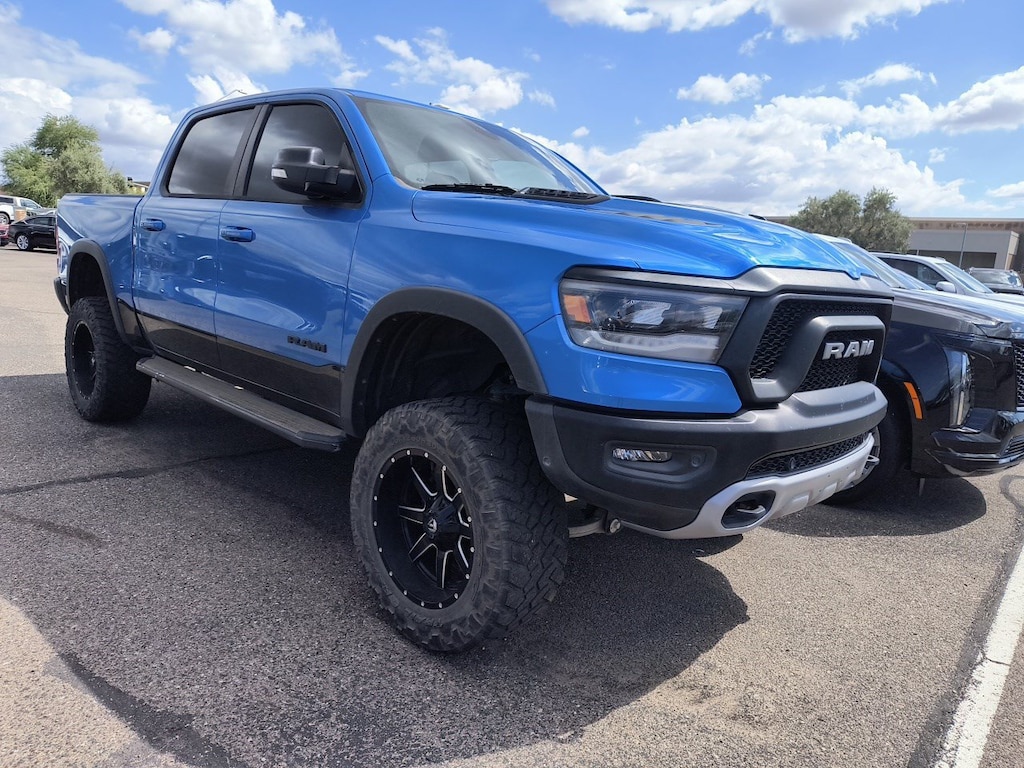Used 2021 Ram 1500 Rebel Crew Cab 4x4 57 Box Truck