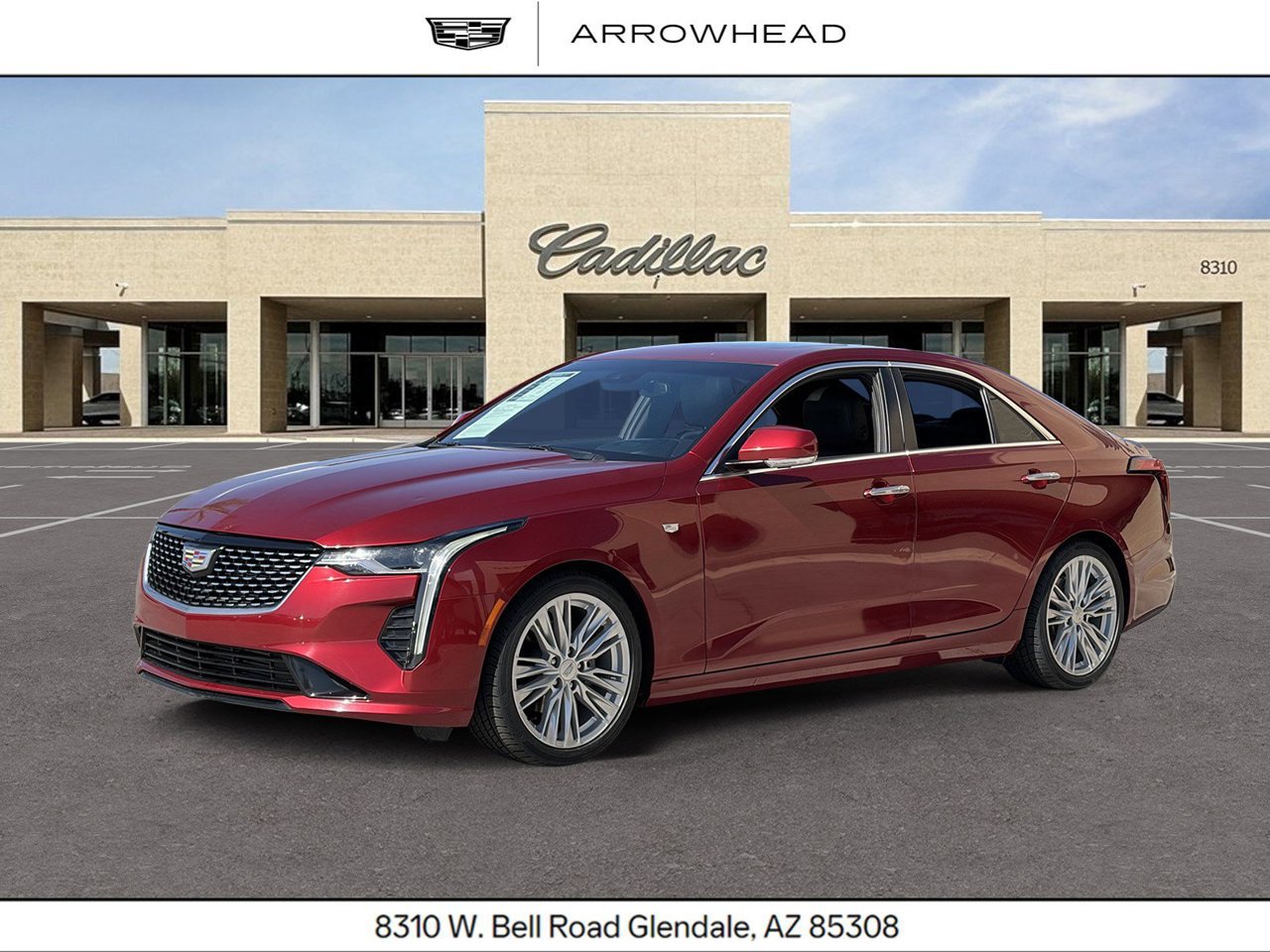 Used 2021 CADILLAC CT4 Premium Luxury Car