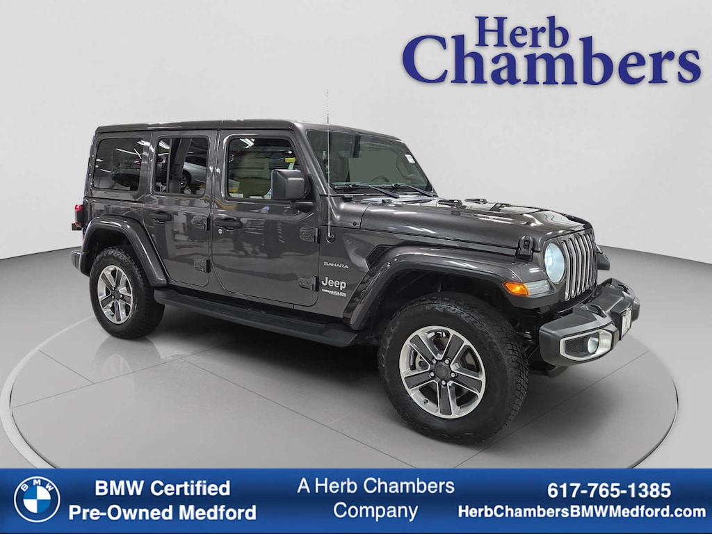 Used 2019 Jeep Wrangler Unlimited Sahara 4x4 SUV
