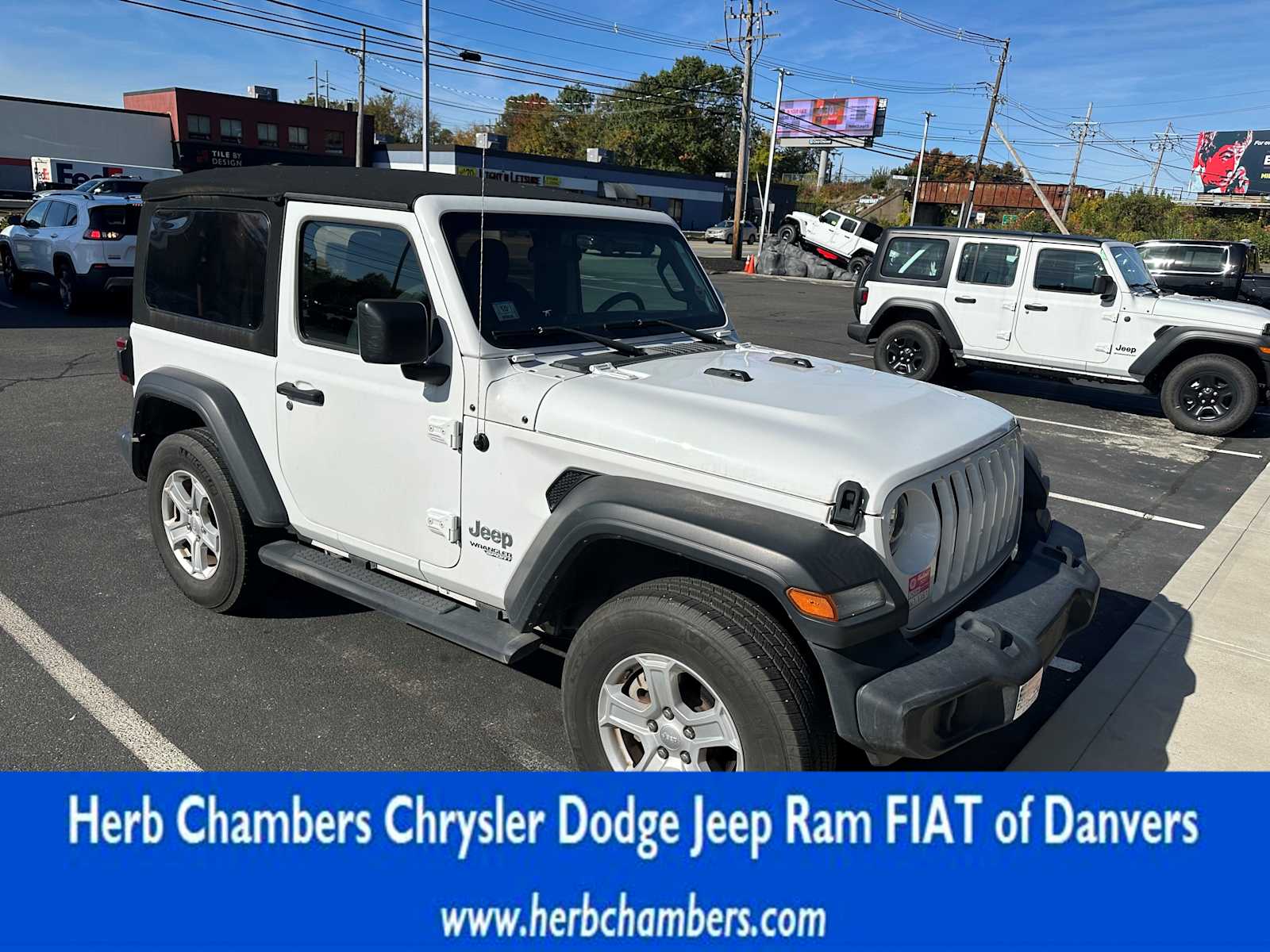 Used 2020 Jeep Wrangler Sport S SUV Danvers MA