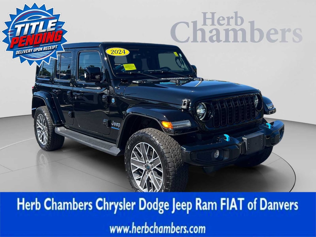 Used 2024 Jeep Wrangler 4xe High Altitude SUV
