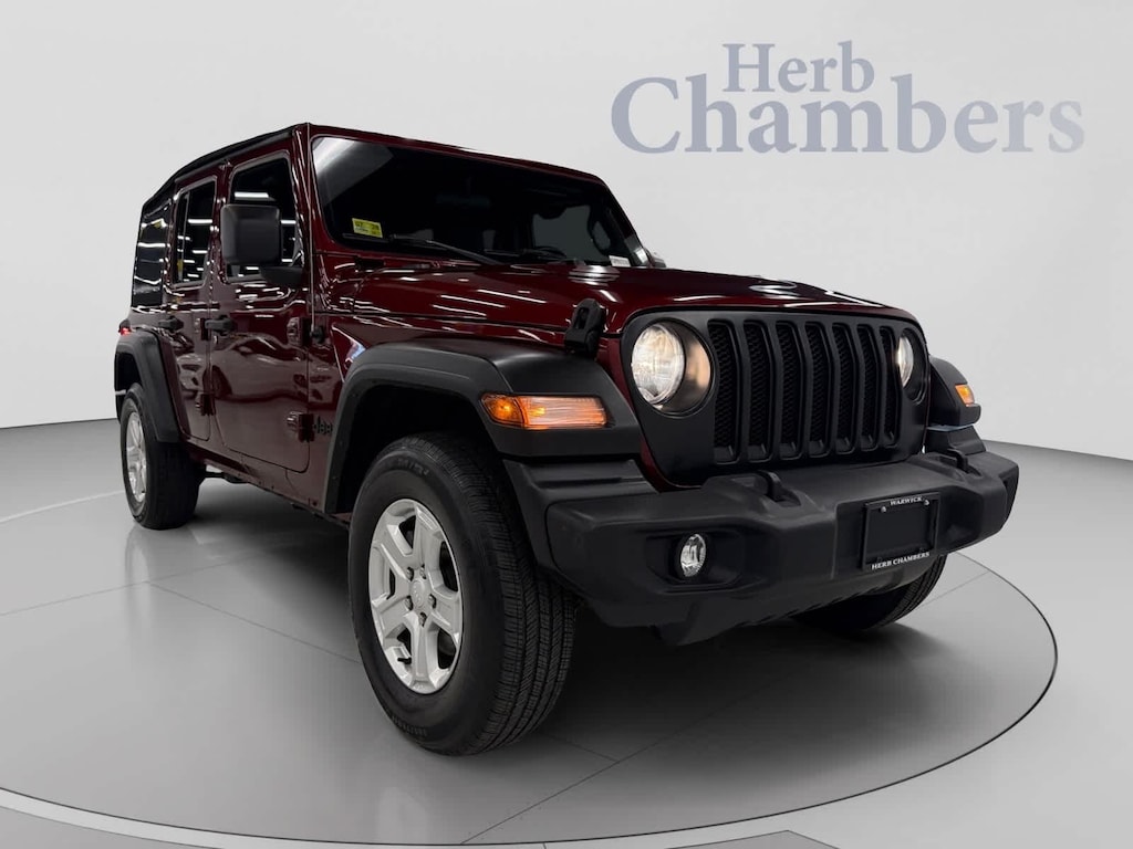 Used 2021 Jeep Wrangler Unlimited Sport S SUV