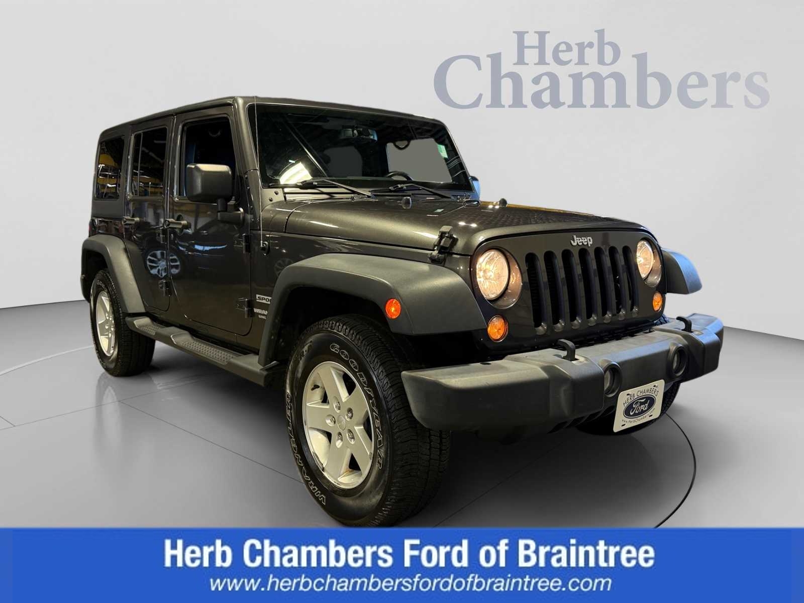 Used 2017 Jeep Wrangler JK Unlimited Sport SUV