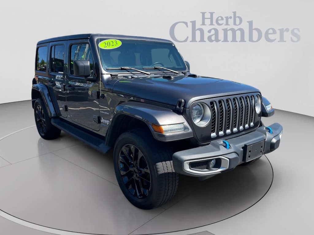 Used 2023 Jeep Wrangler 4xe Sahara SUV
