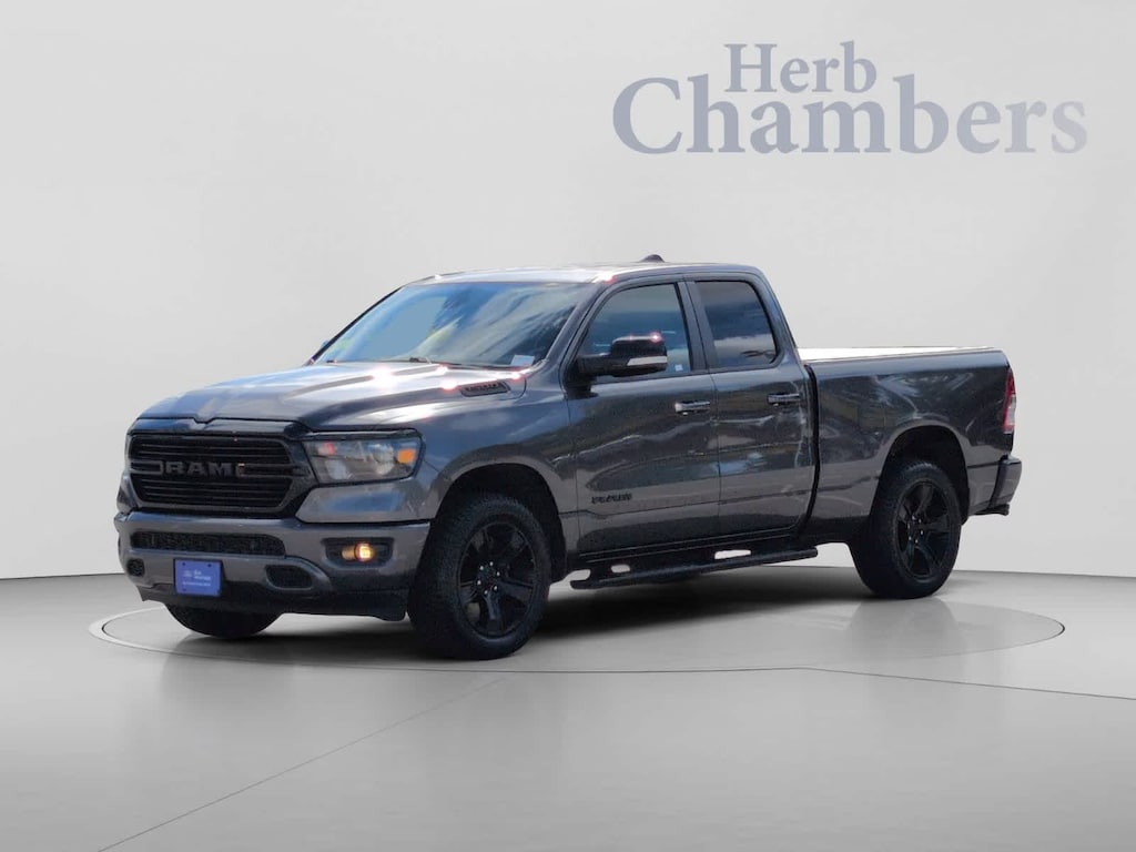 Certified 2021 Ram 1500 Big Horn 4x4 Quad Cab 64 Box Truck Quad Cab