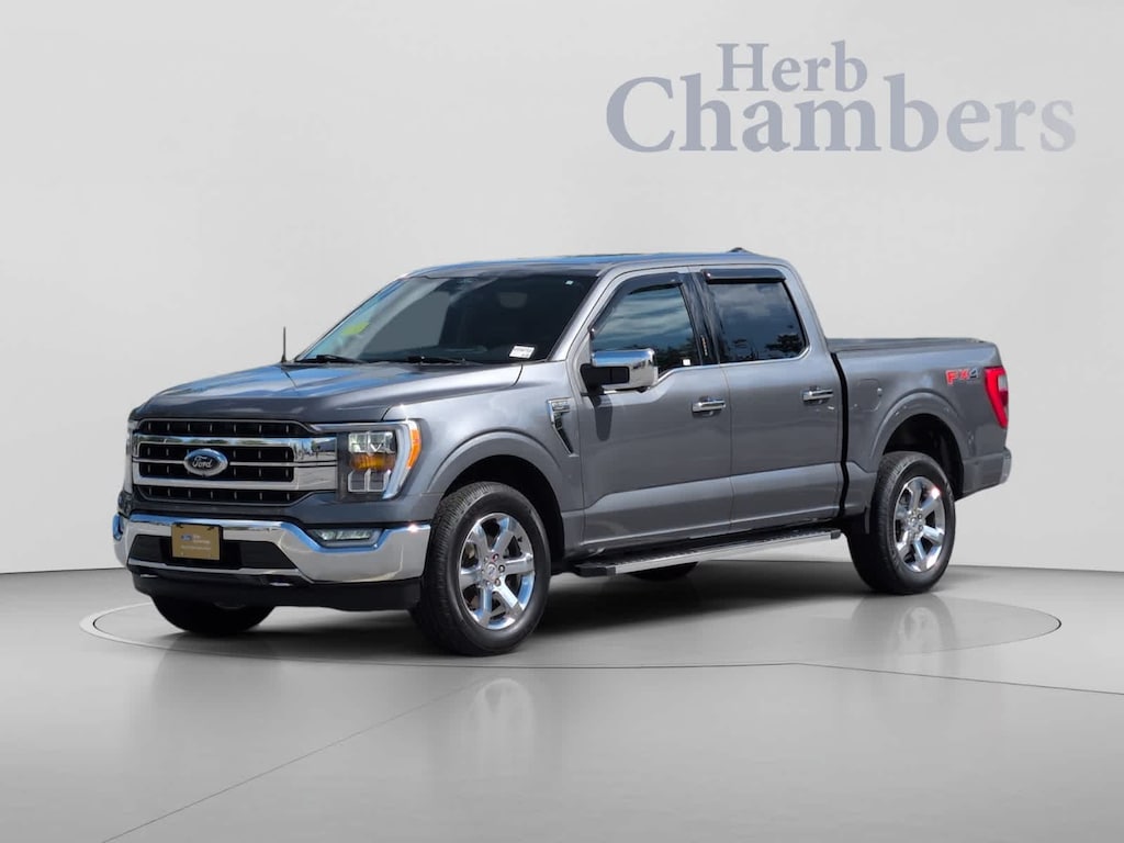 Certified 2022 Ford F-150 Lariat 4WD Supercrew 5.5 Box Truck SuperCrew Cab