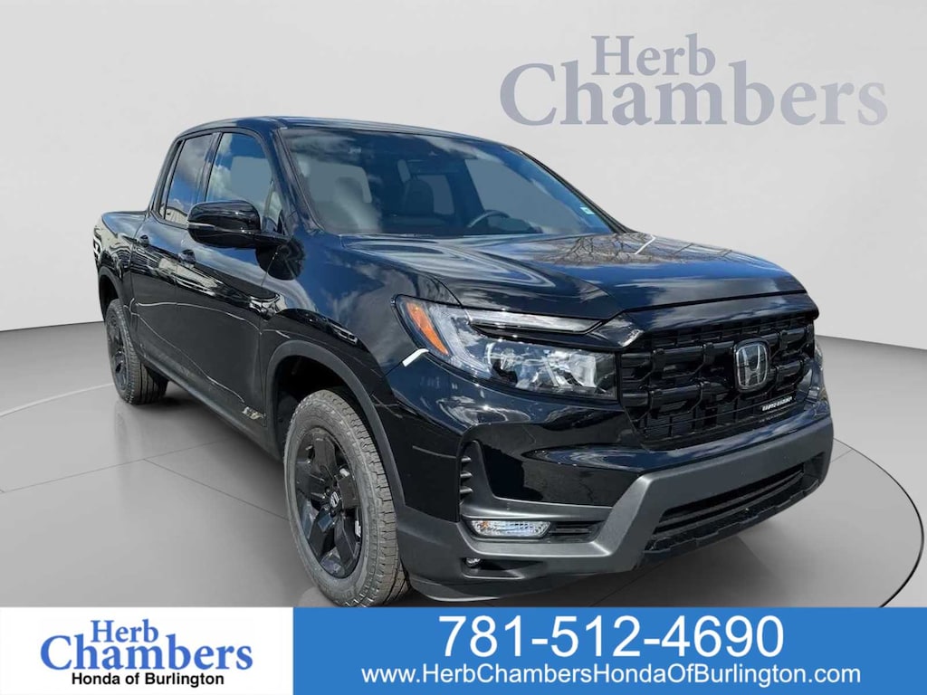 New 2026 Honda Ridgeline Black Edition Truck Crew Cab