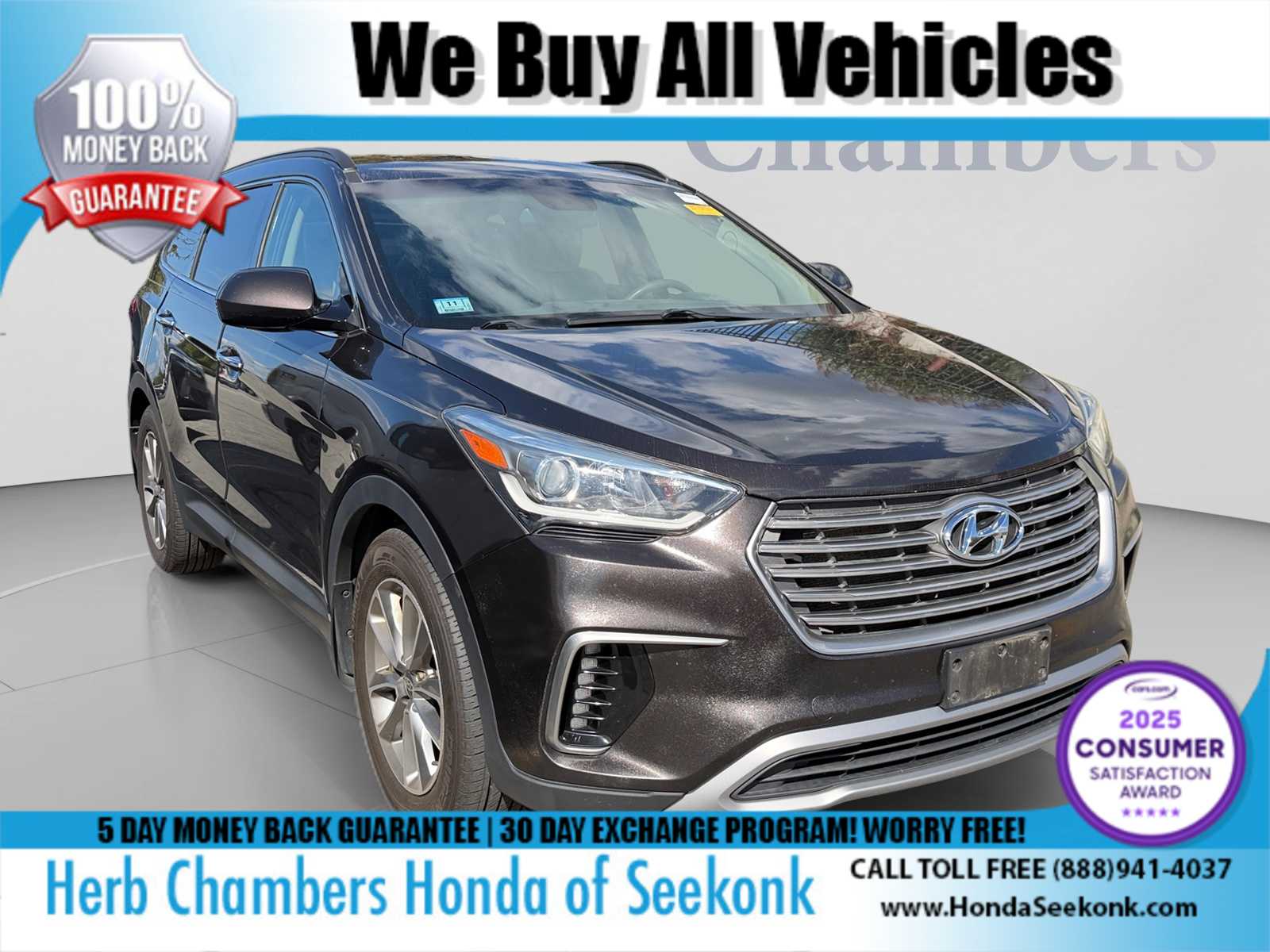 Used 2017 Hyundai Santa Fe SE SUV