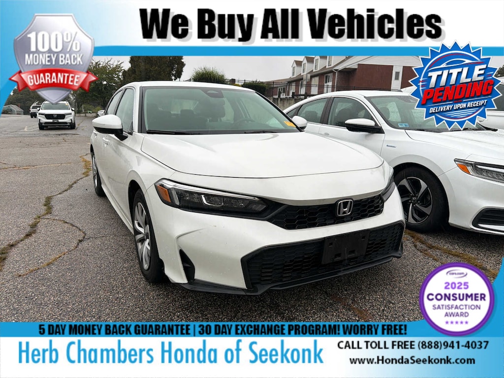 Used 2025 Honda Civic LX Sedan