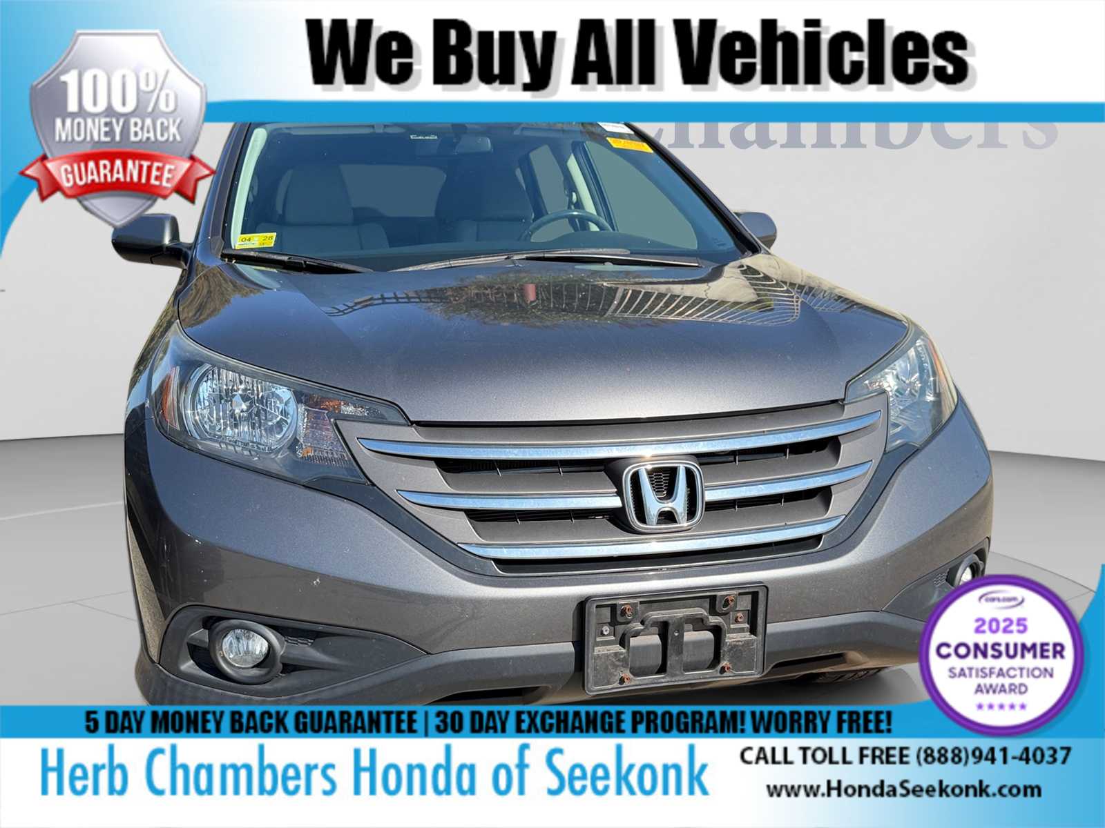 Used 2014 Honda CR-V EX-L AWD SUV