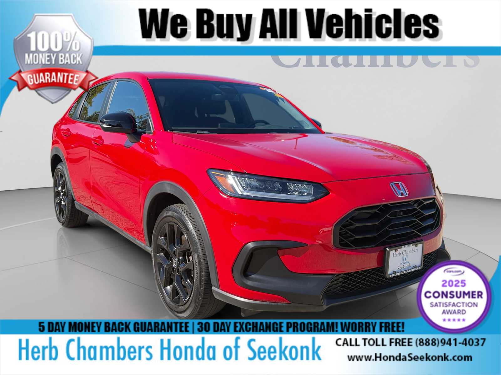 Used 2024 Honda HR-V Sport w/BSI SUV